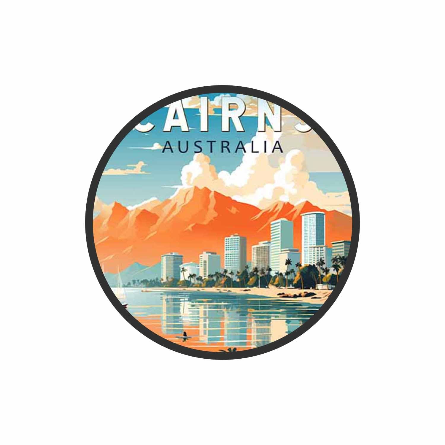 Cairns Beachfront Phone Grips Holder