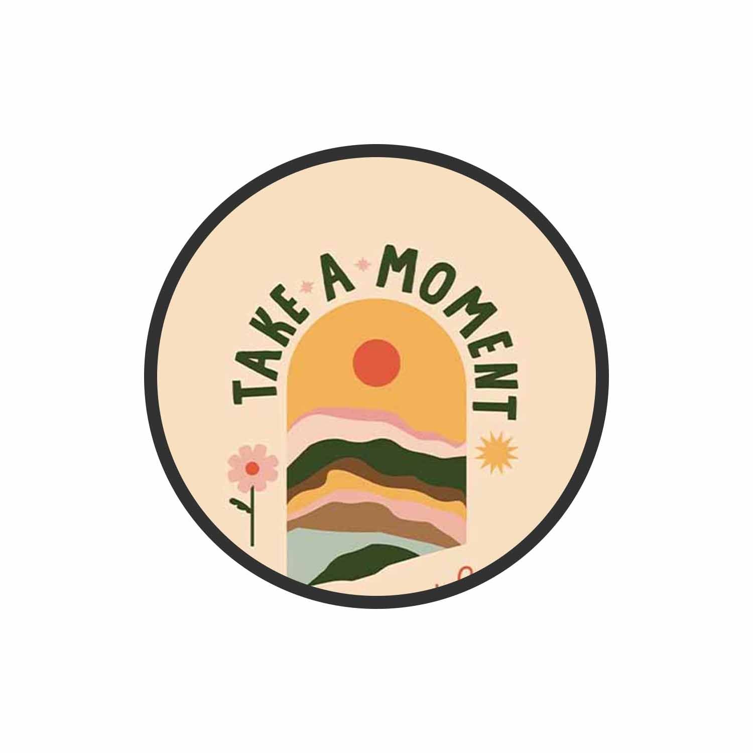 Breathe and Be Phone Grips Holder