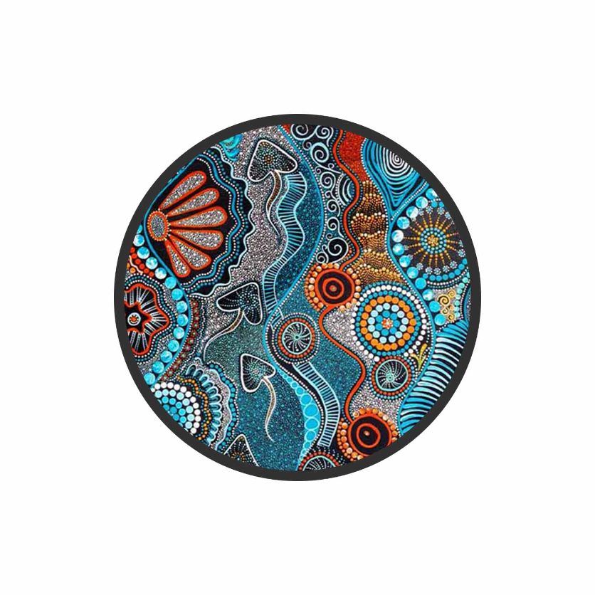 Indigenous Australian Pattern Phone Grips Holder