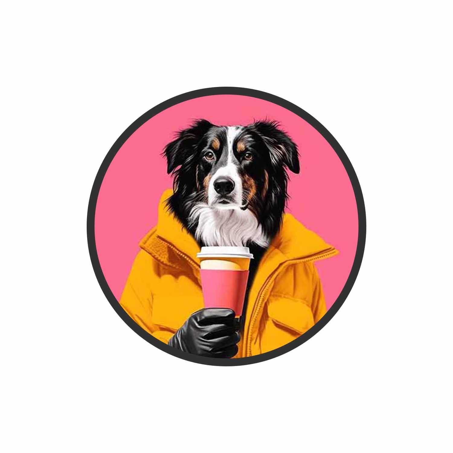 The Coolest Dog Phone Grips Holder