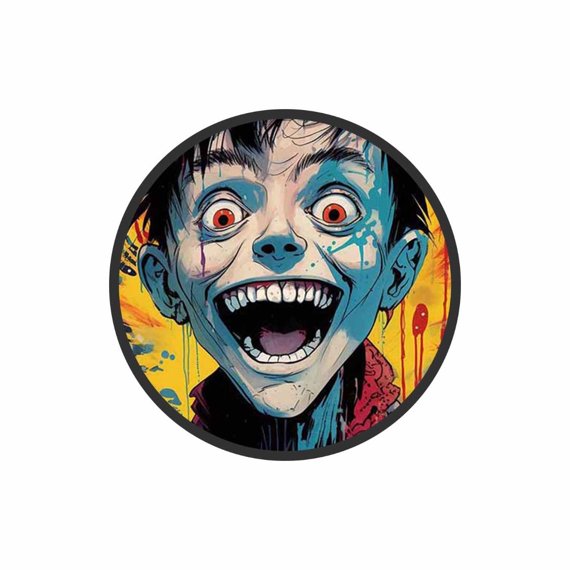 Colorful Madness Phone Grips Holder