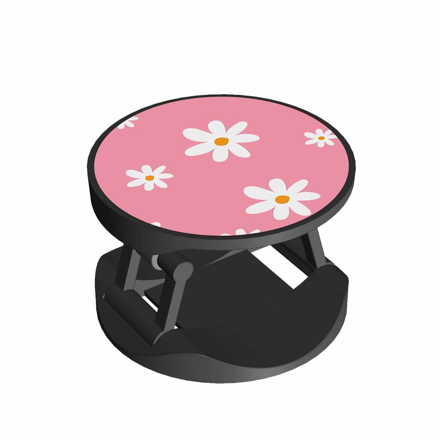 Simple Daisy Pattern Phone Grips Holder