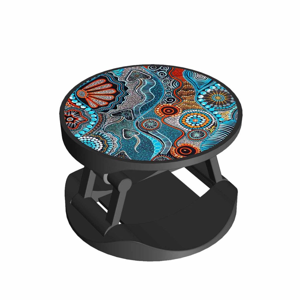 Indigenous Australian Pattern Phone Grips Holder