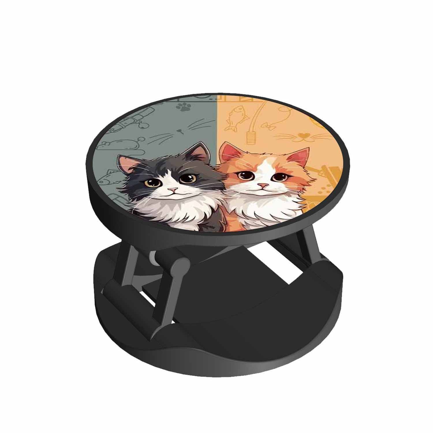 Two Kitties Phone Grips Holder