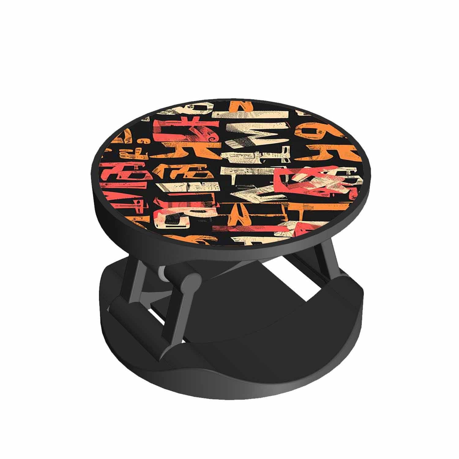 The Typographic Mess Phone Grips Holder