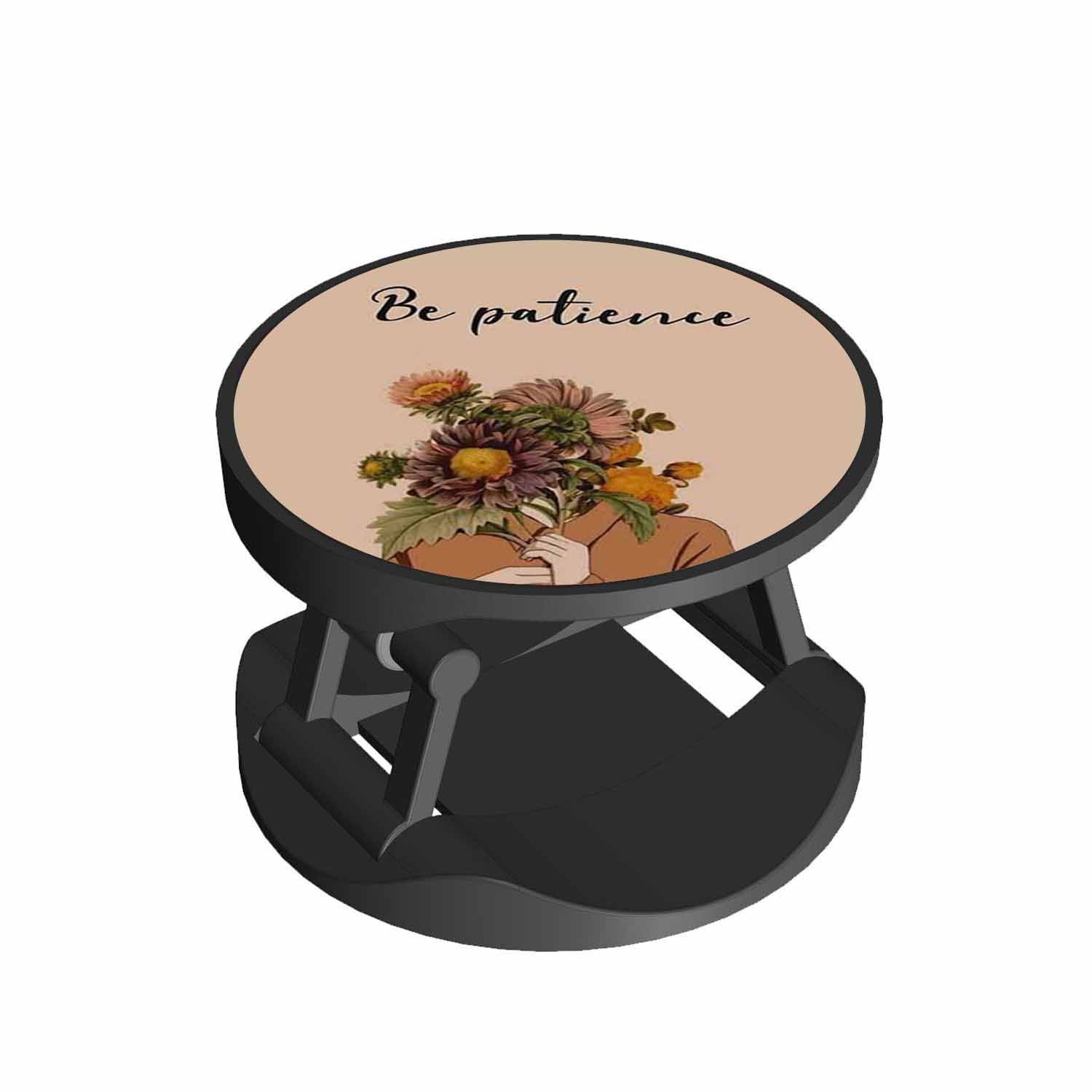 Patience in Bloom Phone Grips Holder