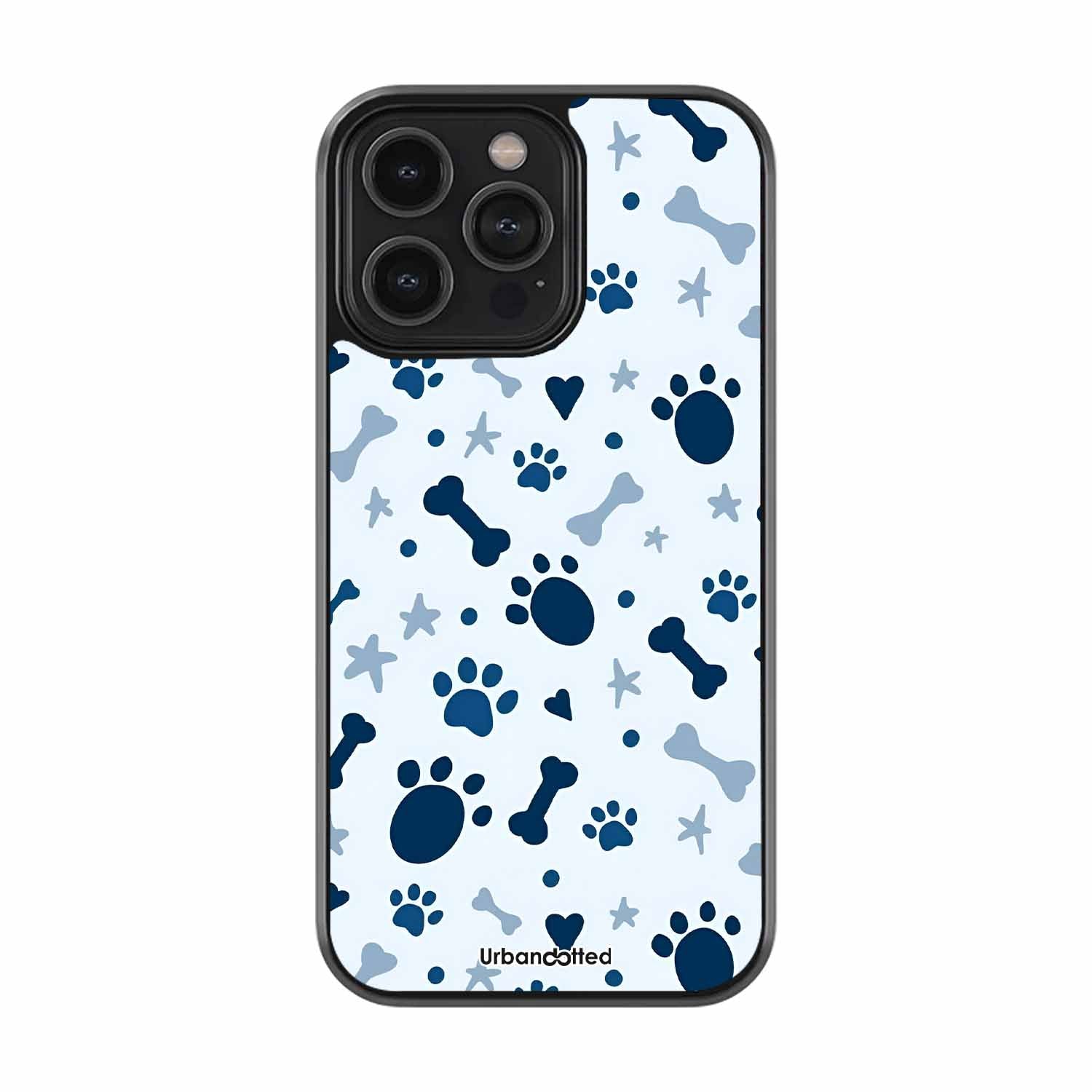 Happy Paws and Bones Pet Glass Case