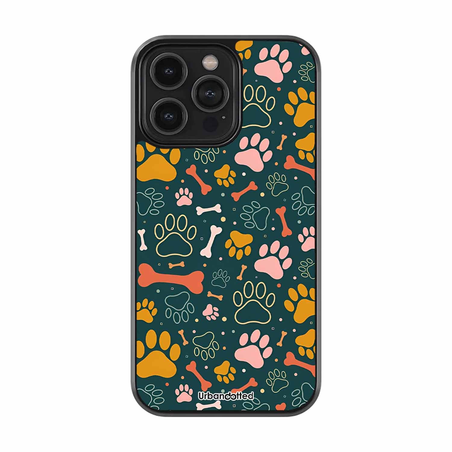 Happy Pet Tracks Glass Case