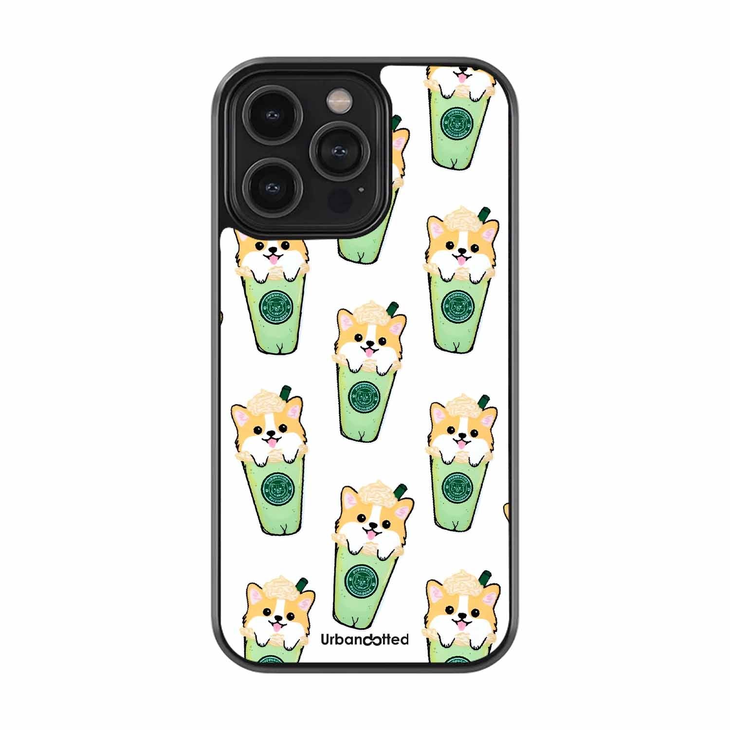 Trendy Corgi Treat Pet Glass Case