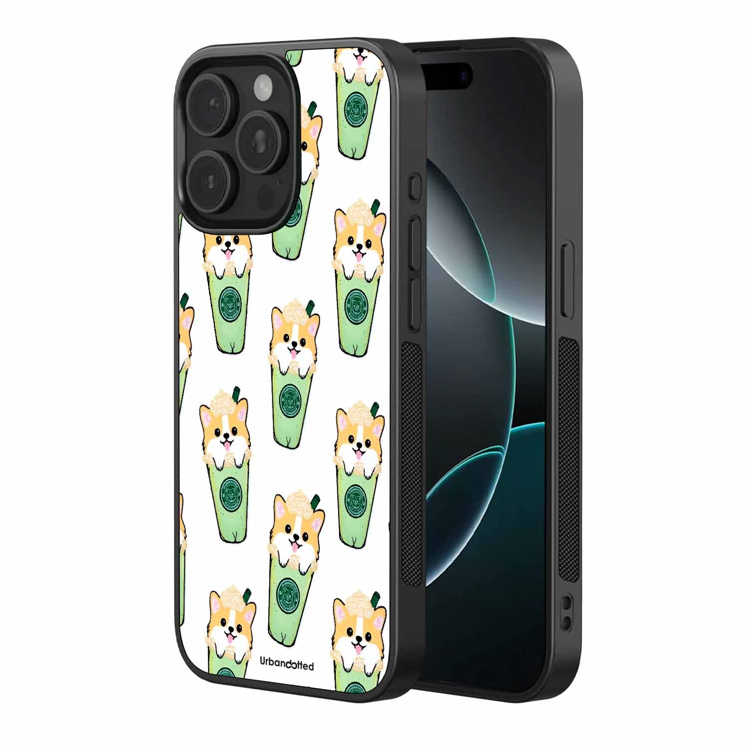 Trendy Corgi Treat Pet Glass Case