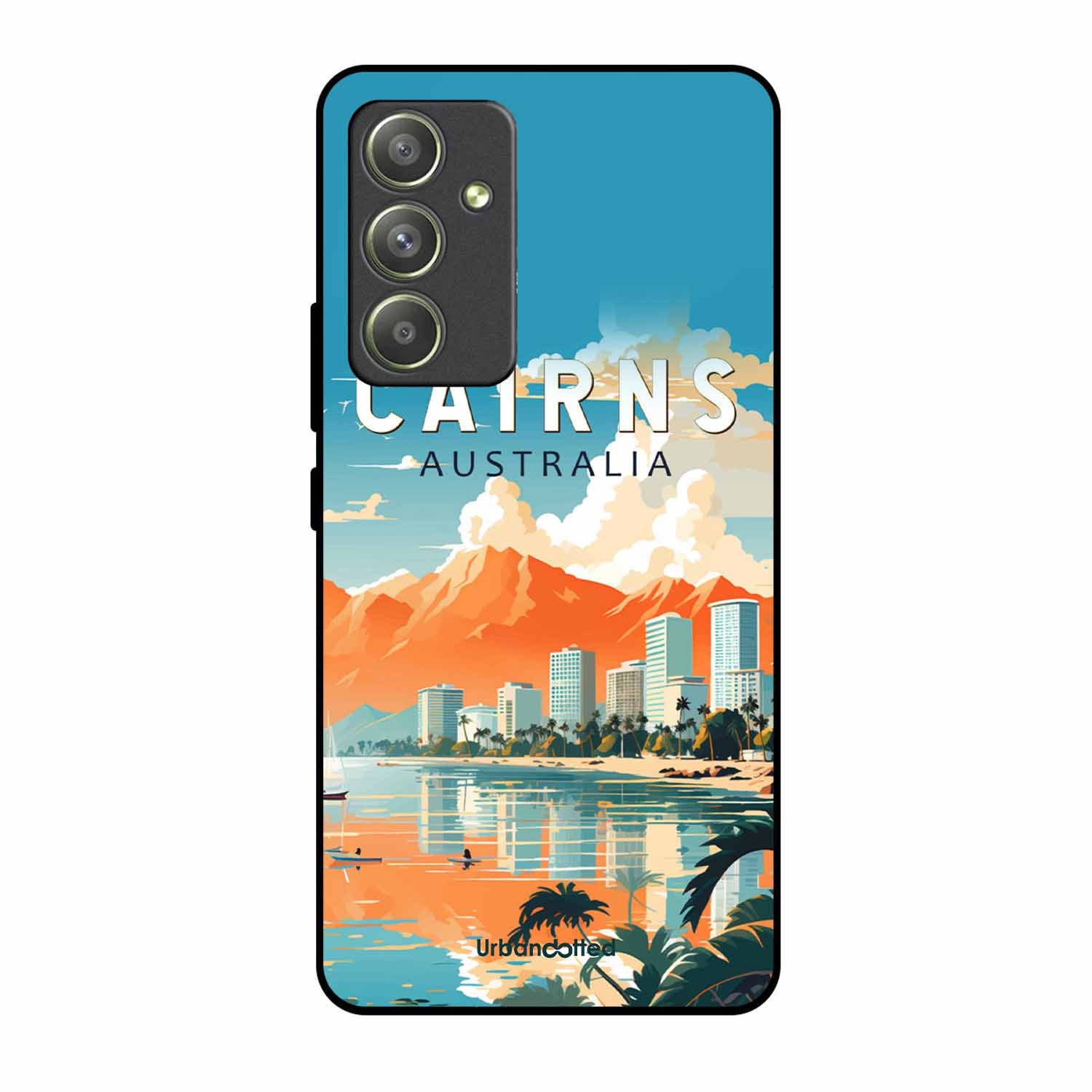 Cairns Australia Glass Case For Samsung A54
