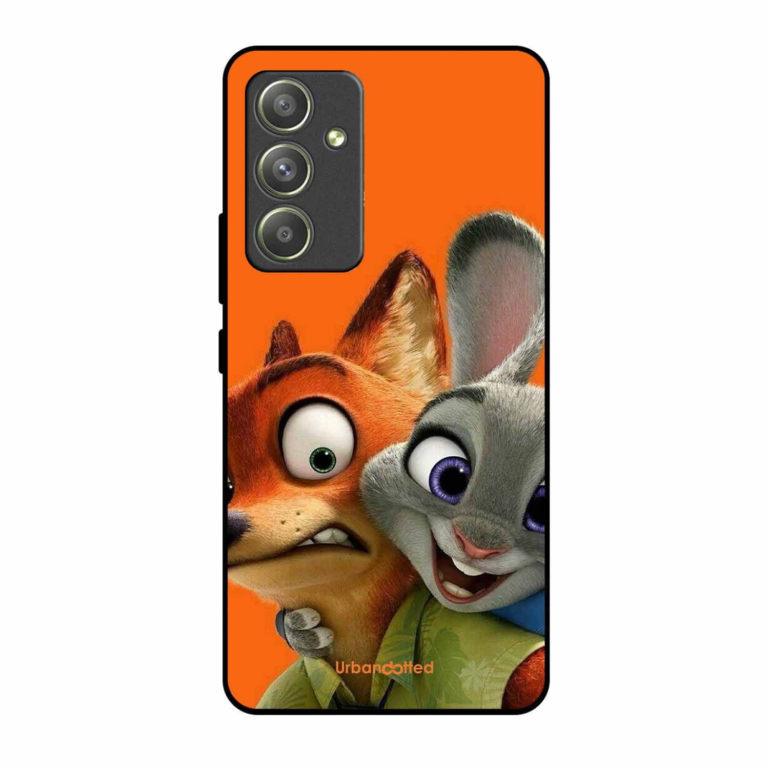 Zootopia Friends Glass Case For Samsung A54