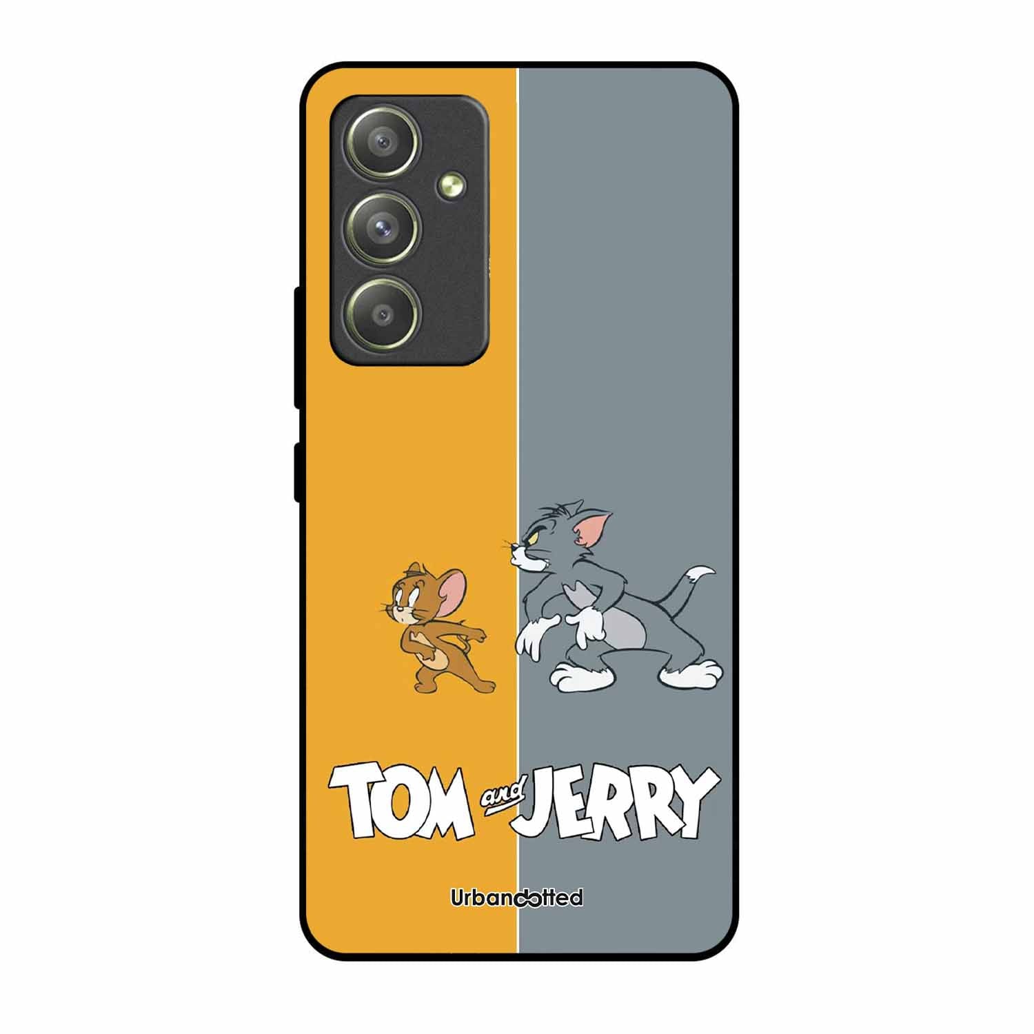 Tom and Jerry Chase Glass Case For Samsung A54
