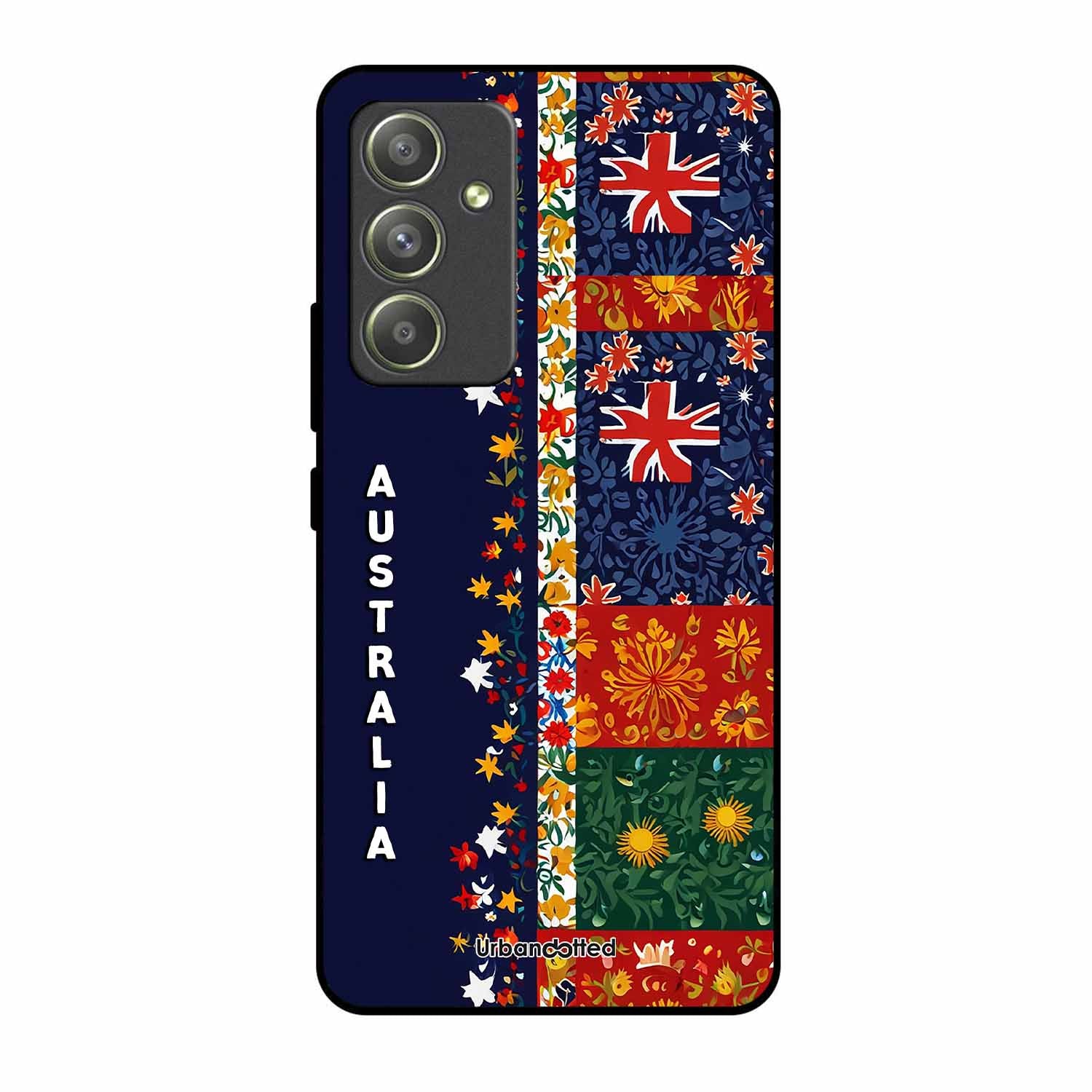 Australian National Pride Glass Case For Samsung A54