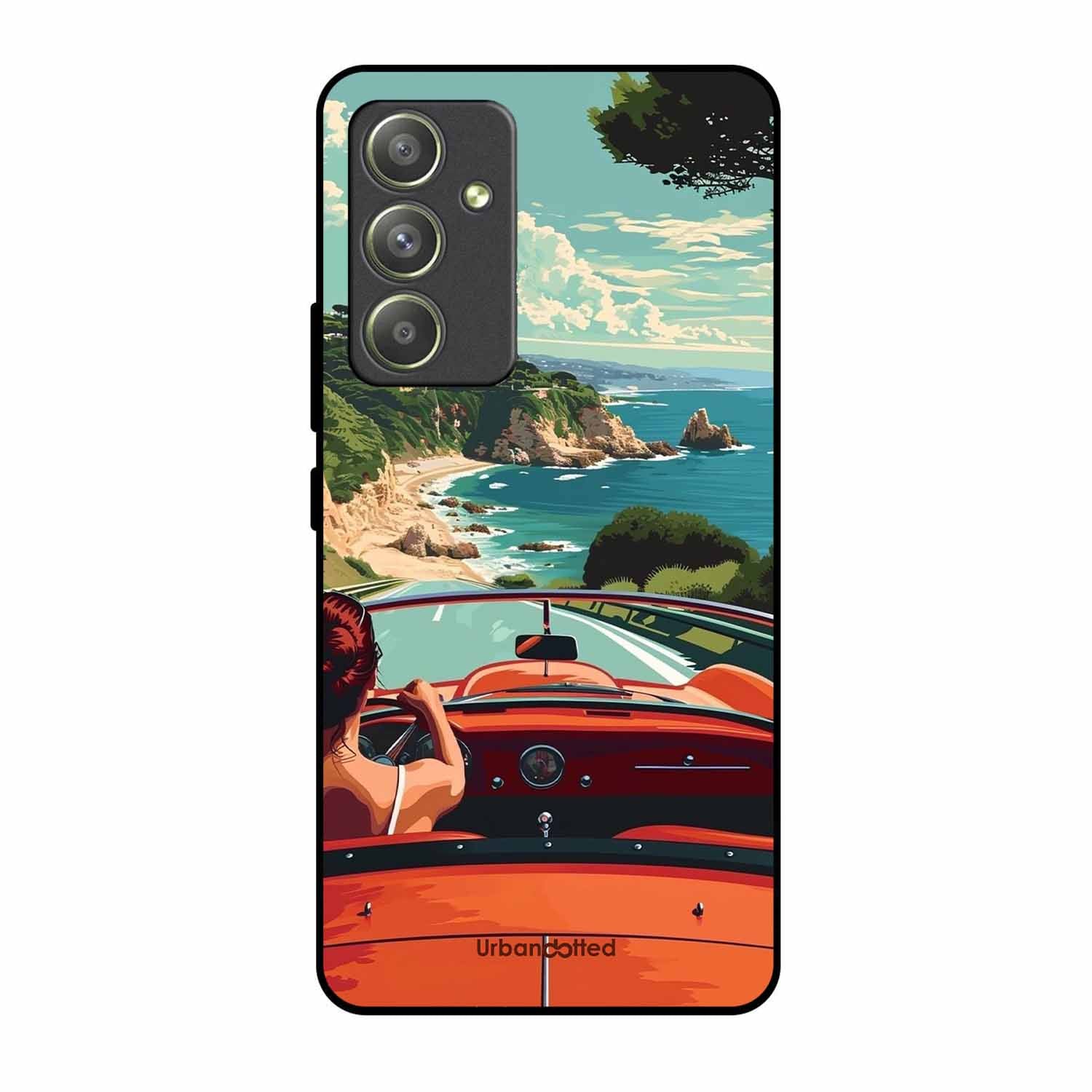 Ocean Breeze Road Trip Glass Case For Samsung A54