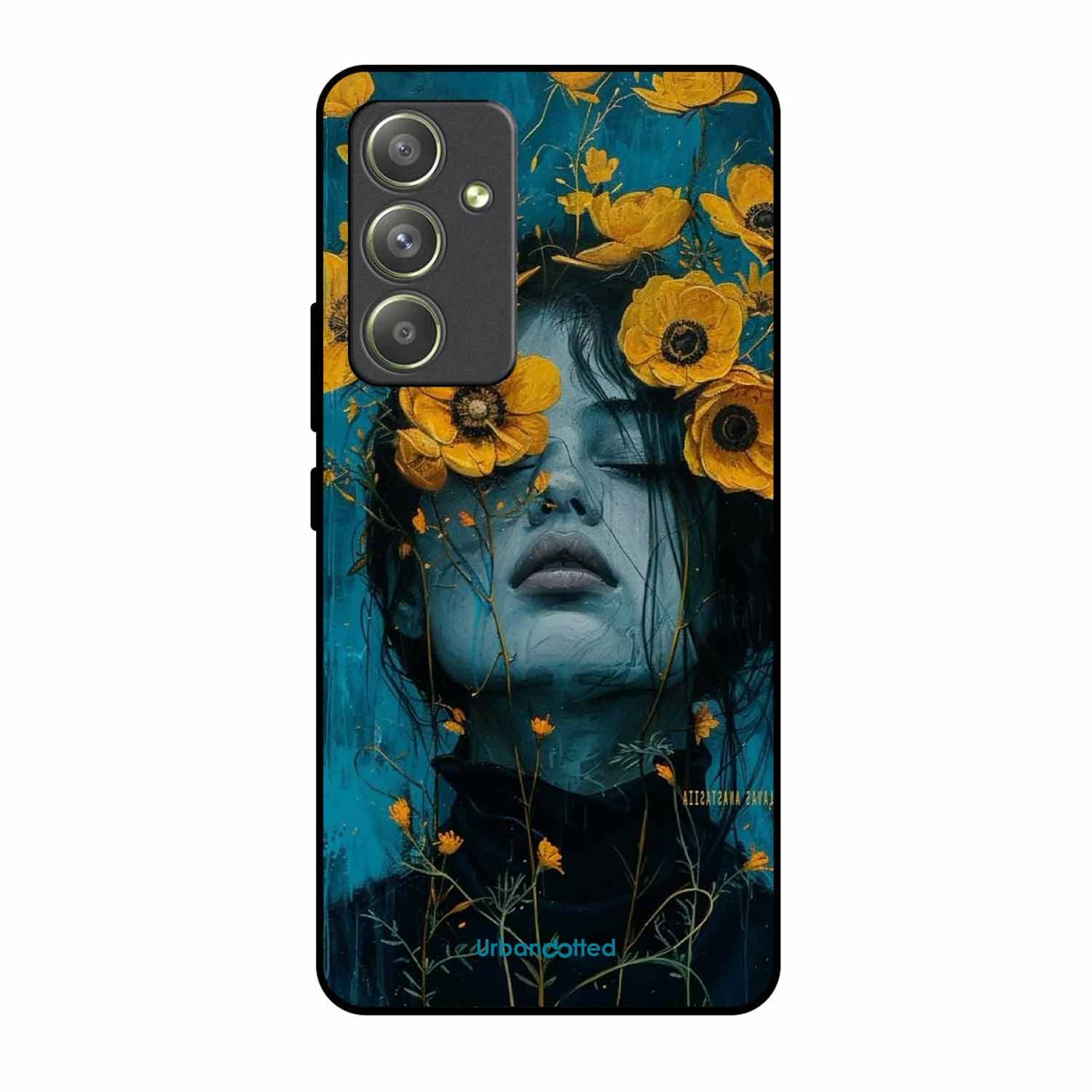 Wildflower Spirit Glass Case For Samsung A54