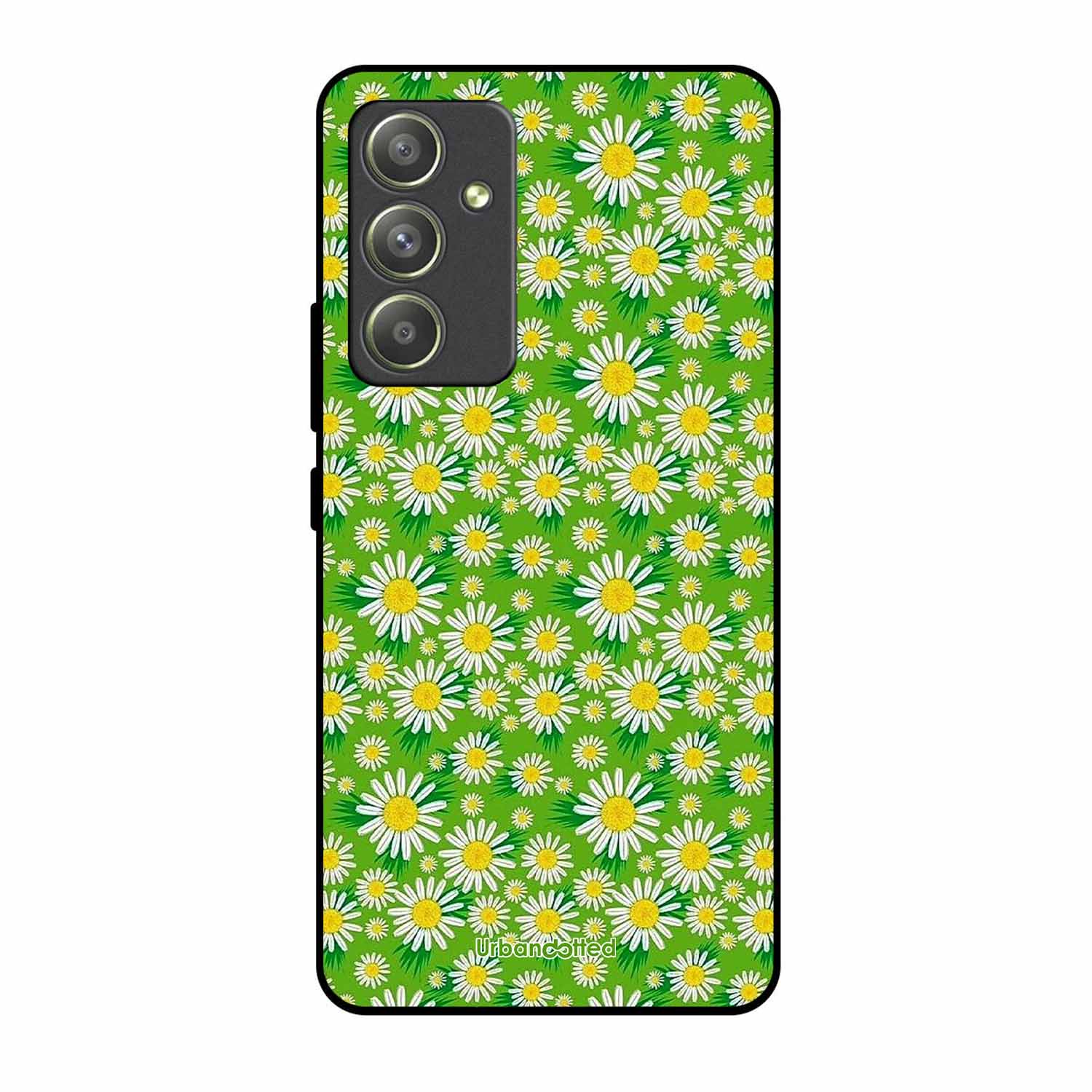 Cheerful Daisy Glass Case For Samsung A54