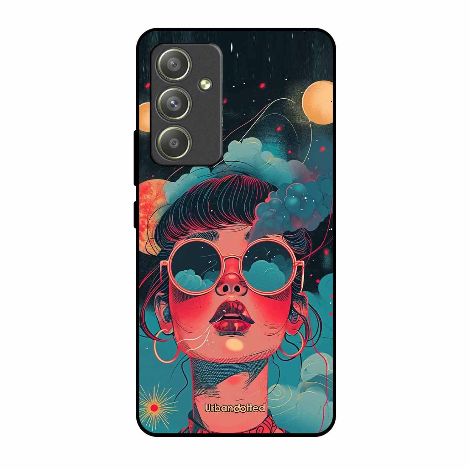 Starry Eyed Wonder Glass Case For Samsung A54