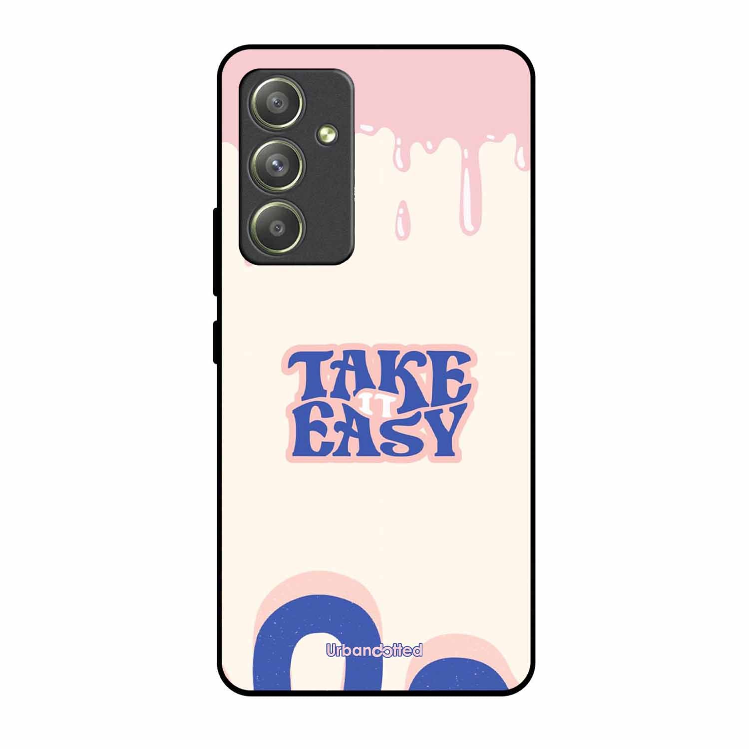 Take It Easy Drip Glass Case For Samsung A54