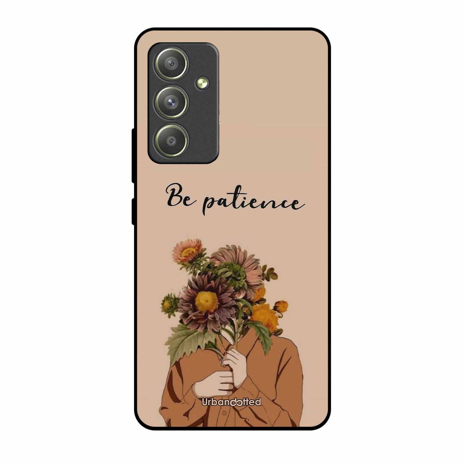 Gentle Bloom Patience Glass Case For Samsung A54