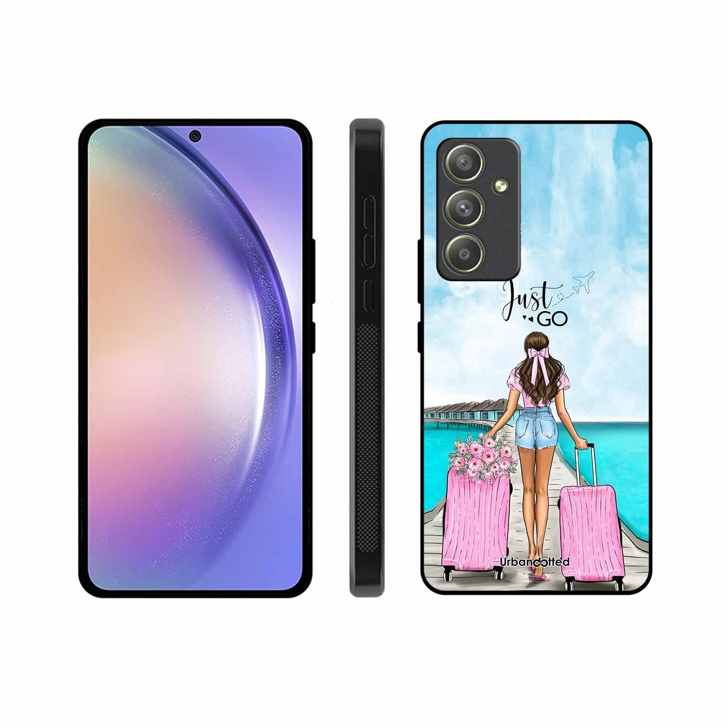 Just Go Travel Glass Case For Samsung A54