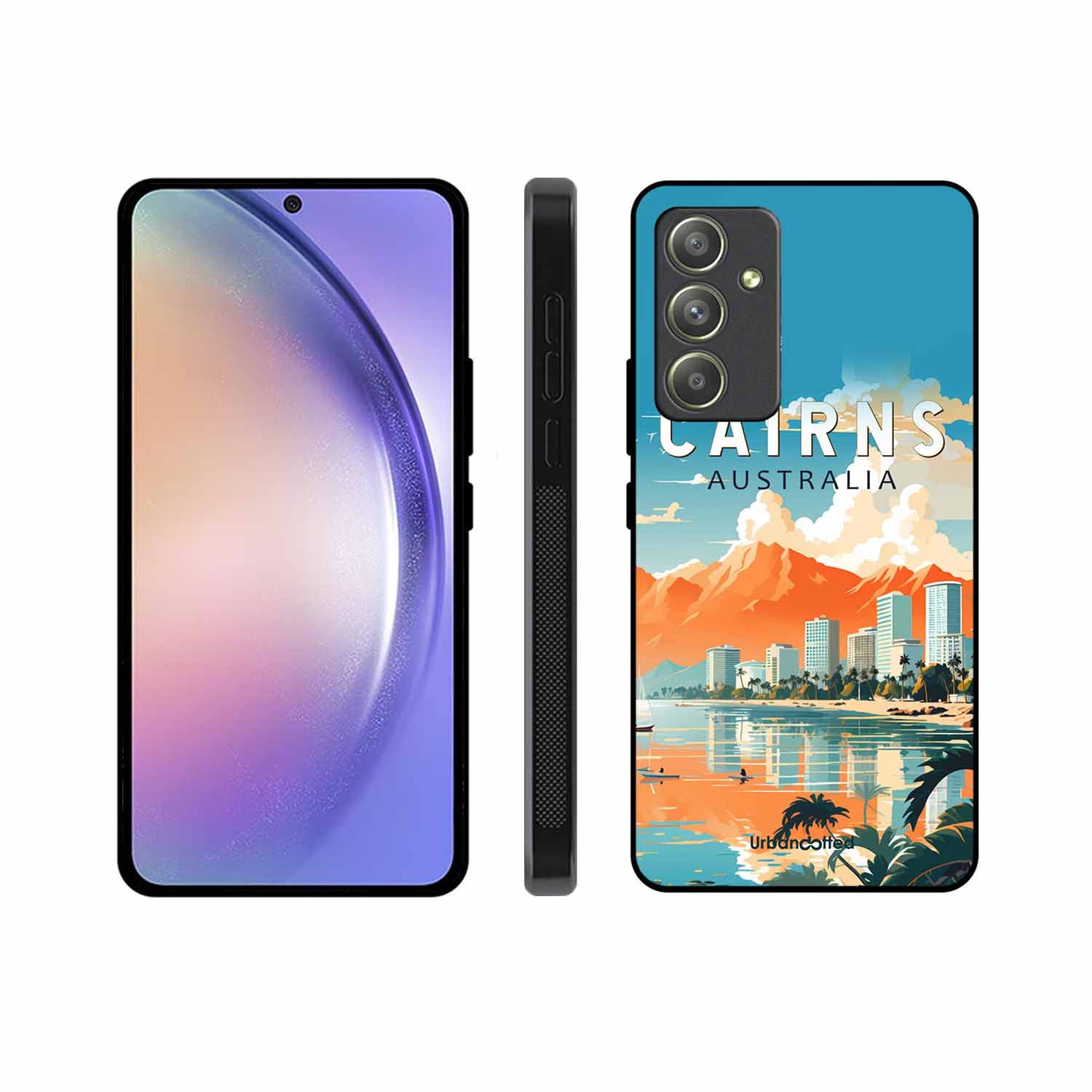 Cairns Australia Glass Case For Samsung A54
