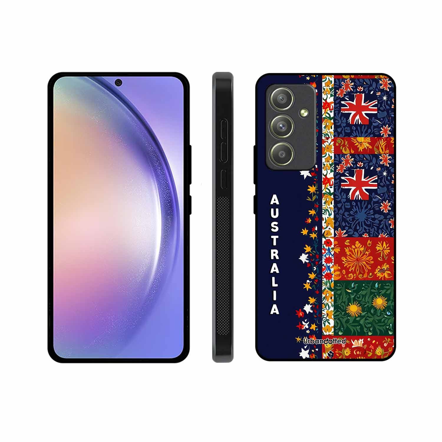 Australian National Pride Glass Case For Samsung A54