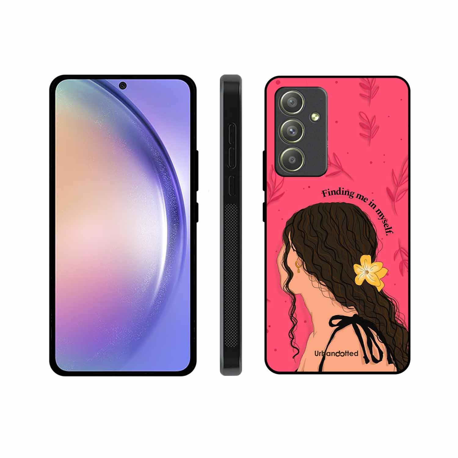 Find Me in Your Self Glass Case For Samsung A54