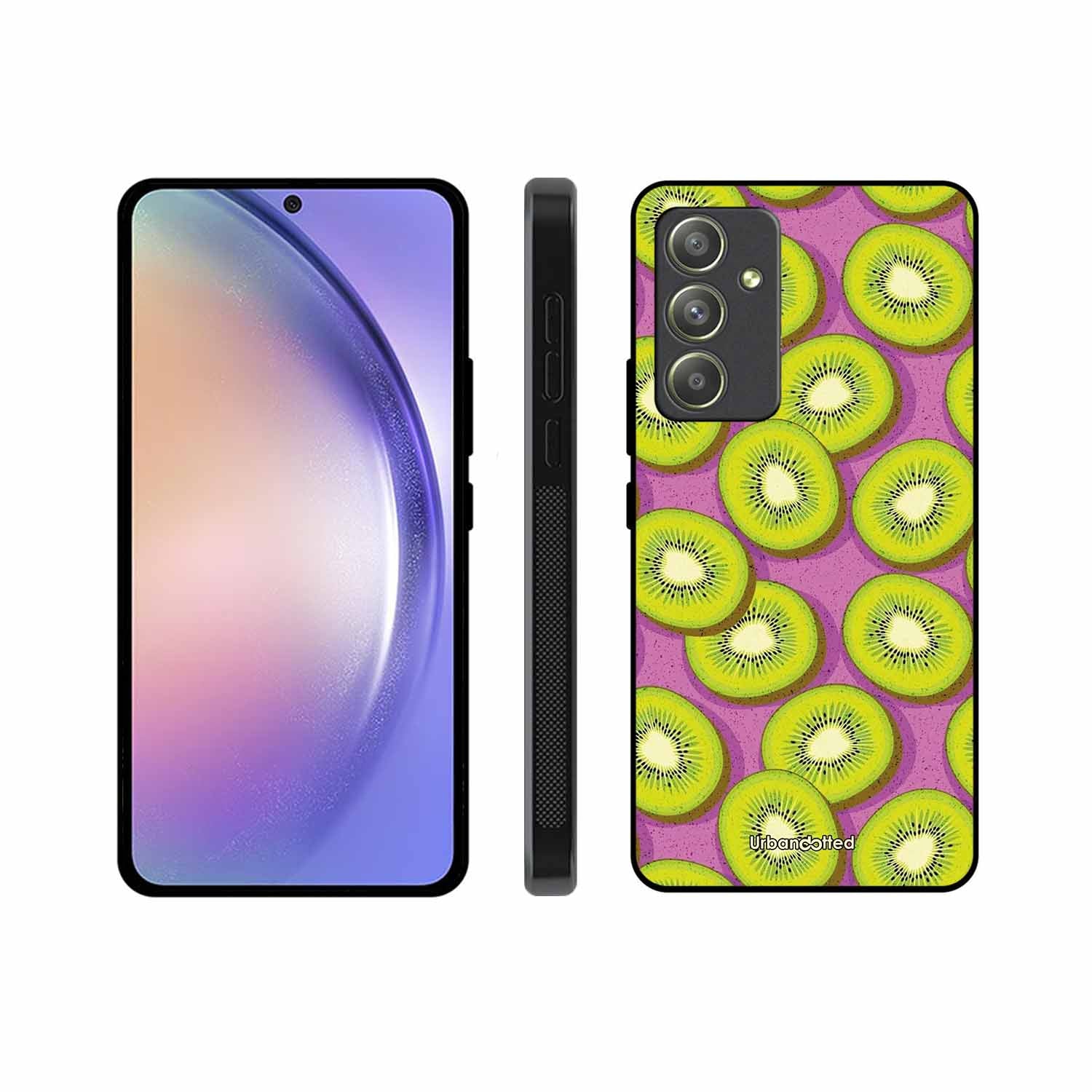 Refreshing Kiwi Glass Case For Samsung A54