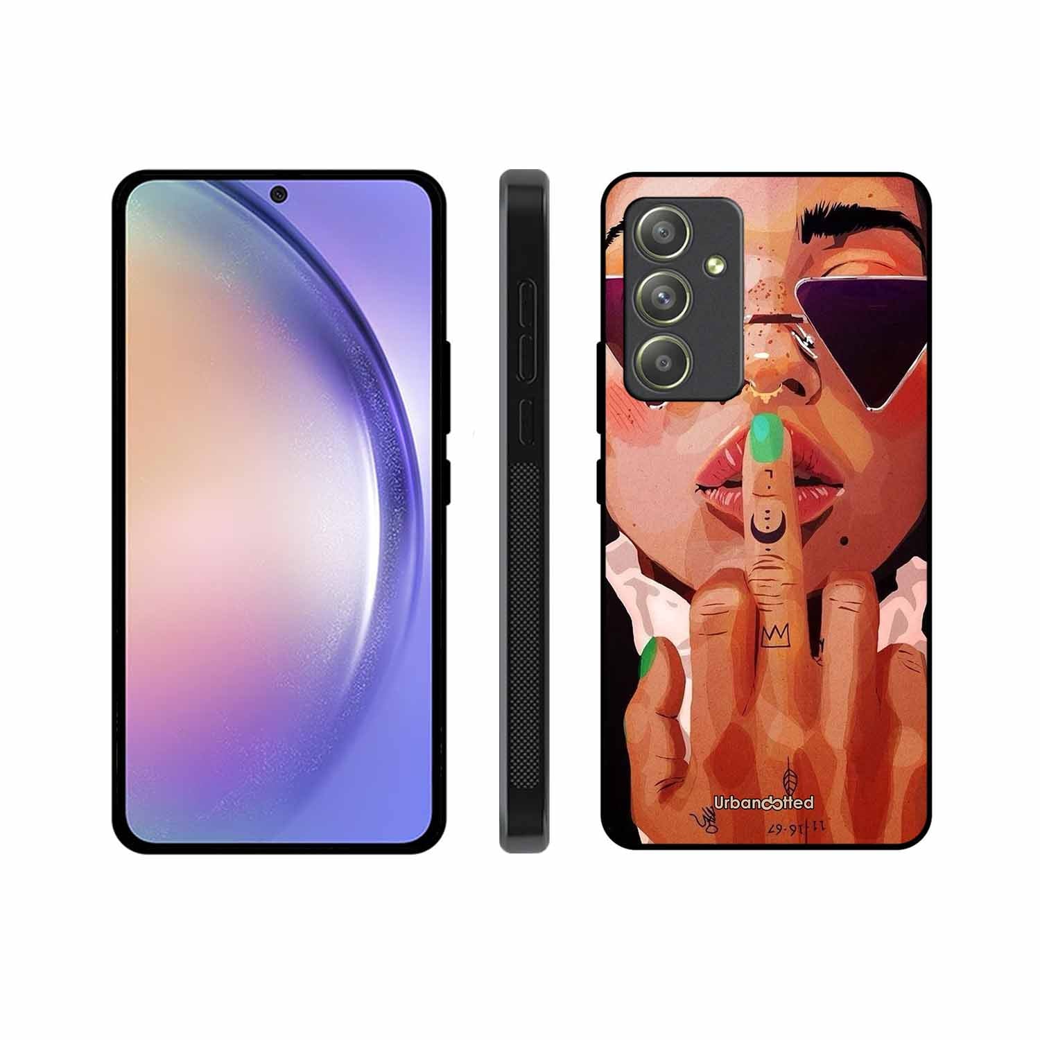 Unfiltered Attitude Glass Case For Samsung A54