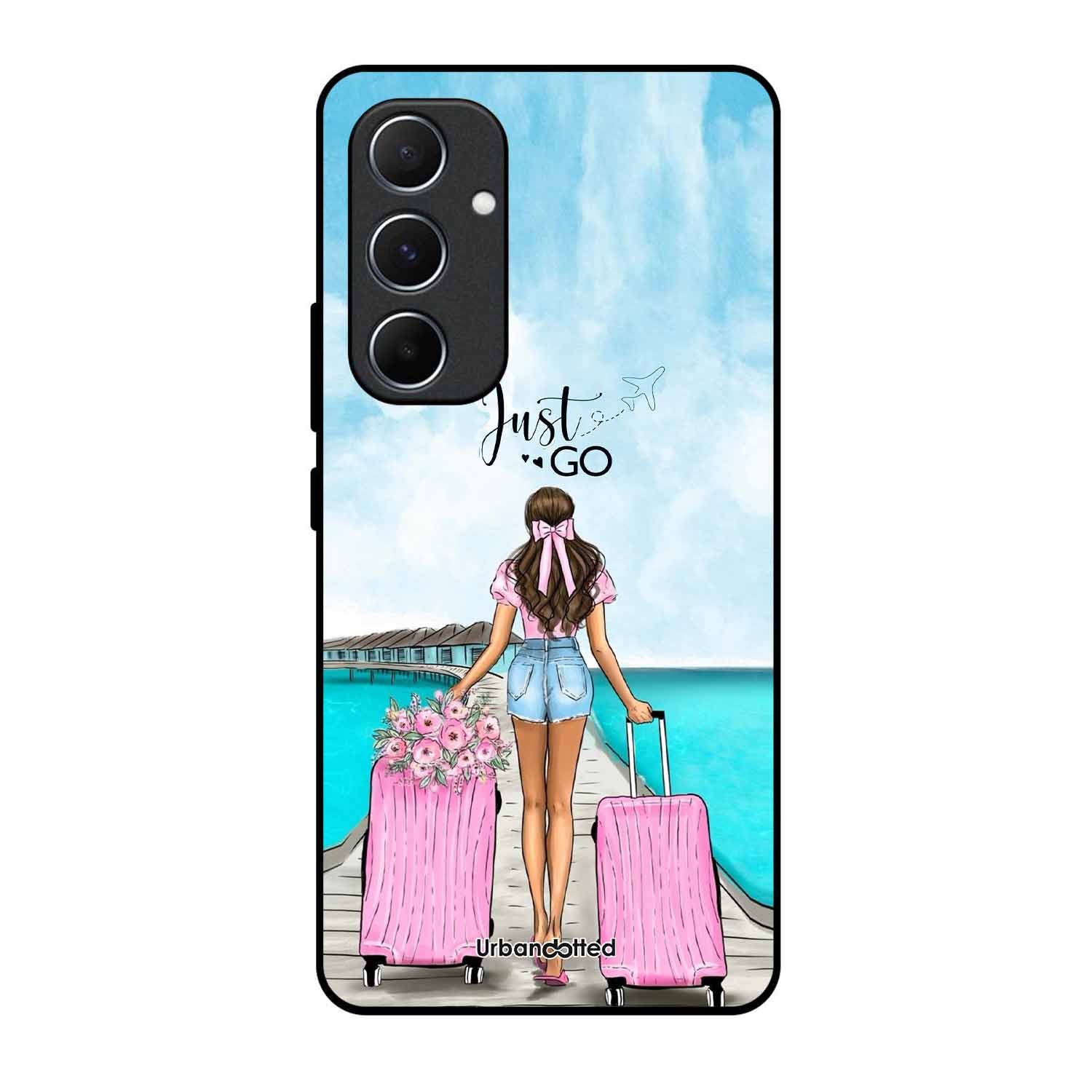 Just Go Travel Glass Case For Samsung A55