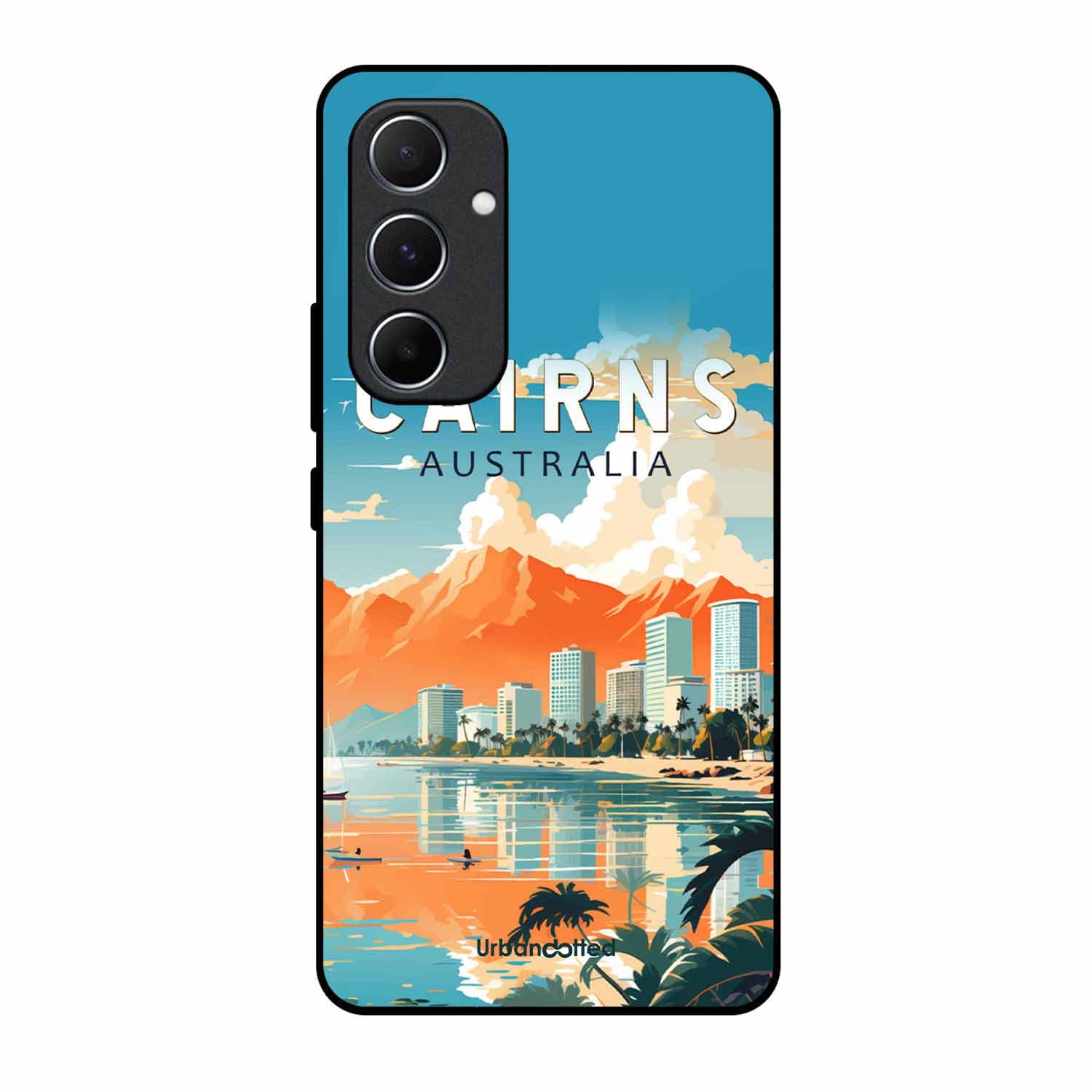 Cairns Australia Glass Case For Samsung A55