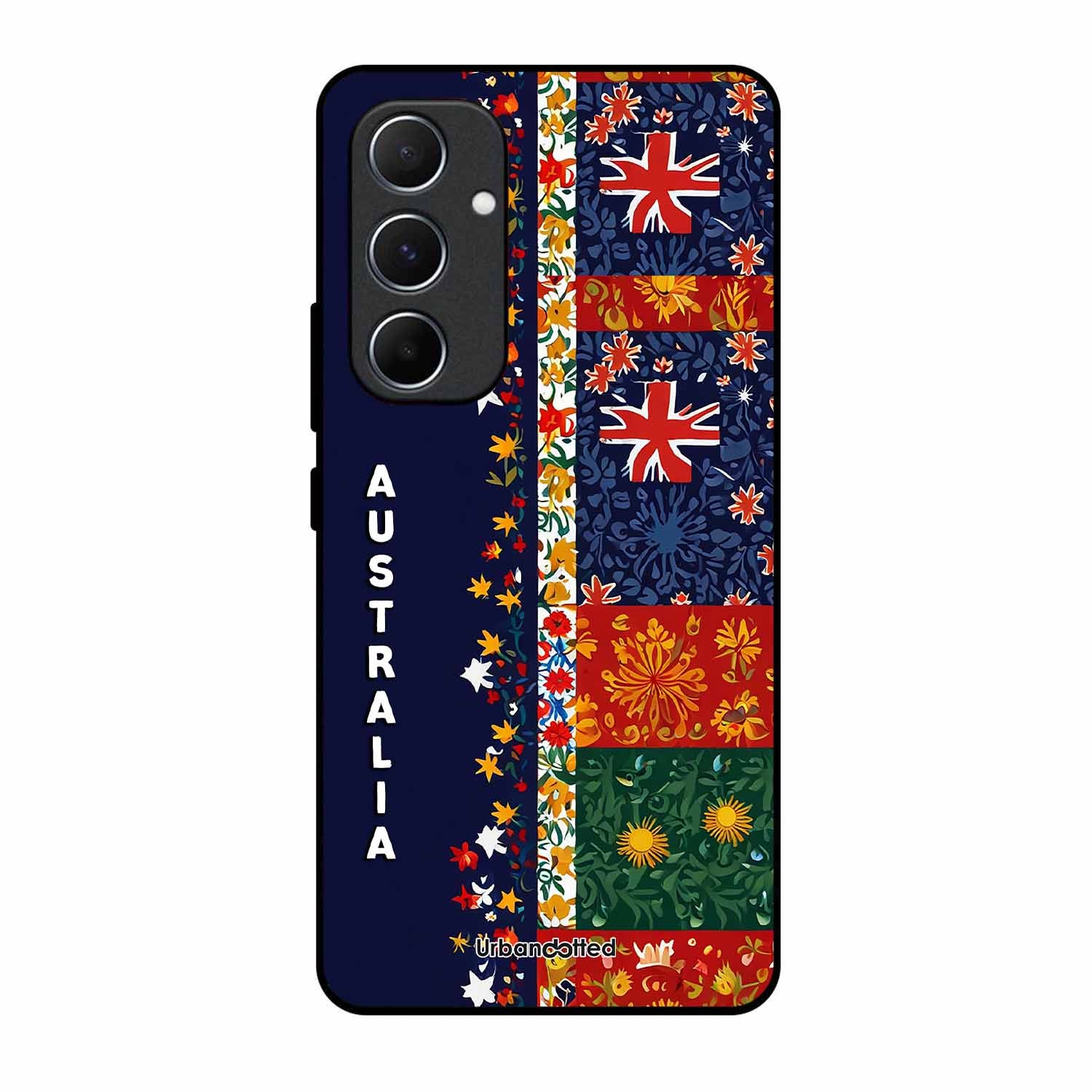 Australian National Pride Glass Case For Samsung A55