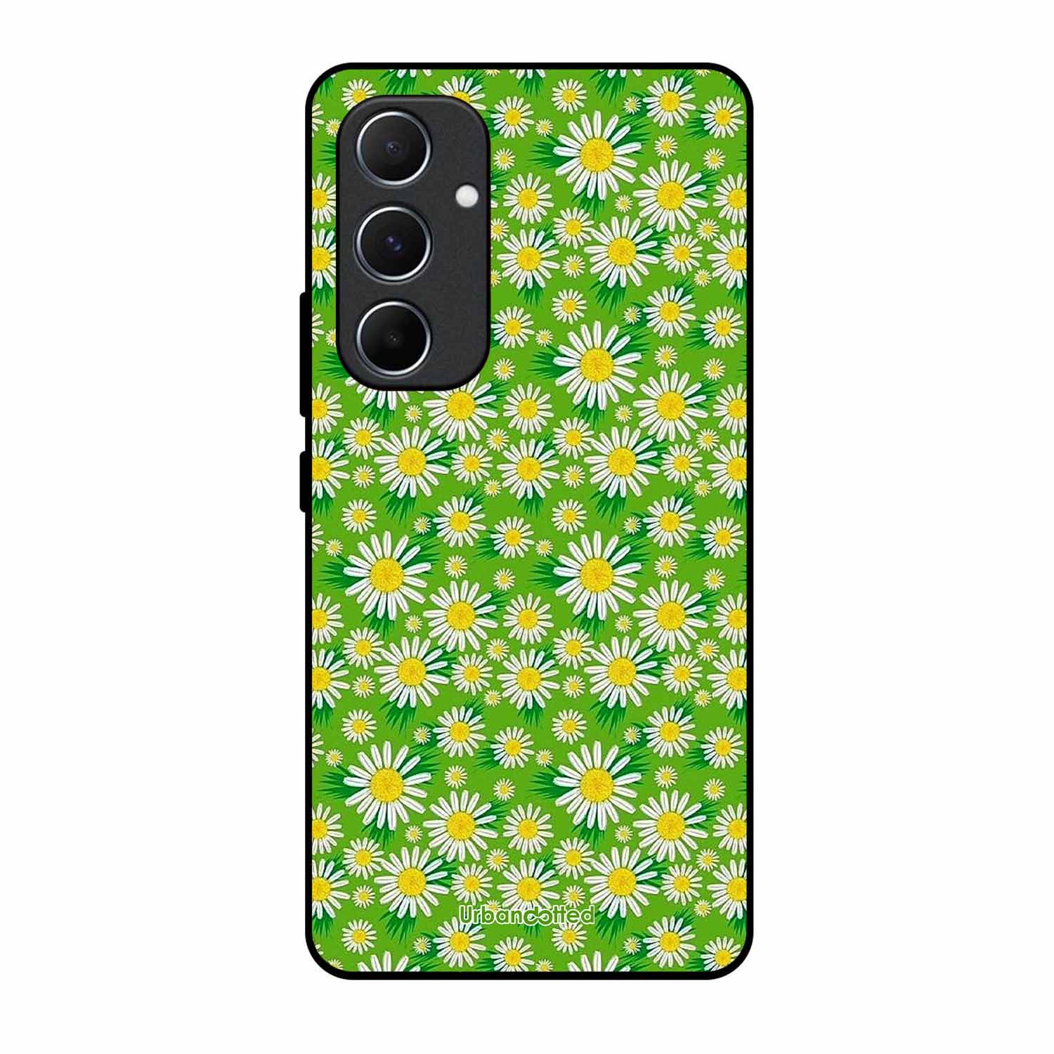 Cheerful Daisy Glass Case For Samsung A55