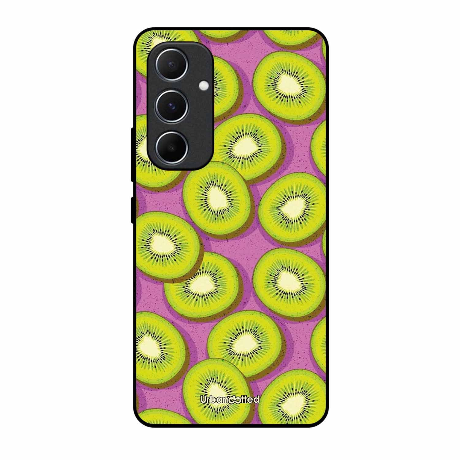 Refreshing Kiwi Glass Case For Samsung A55