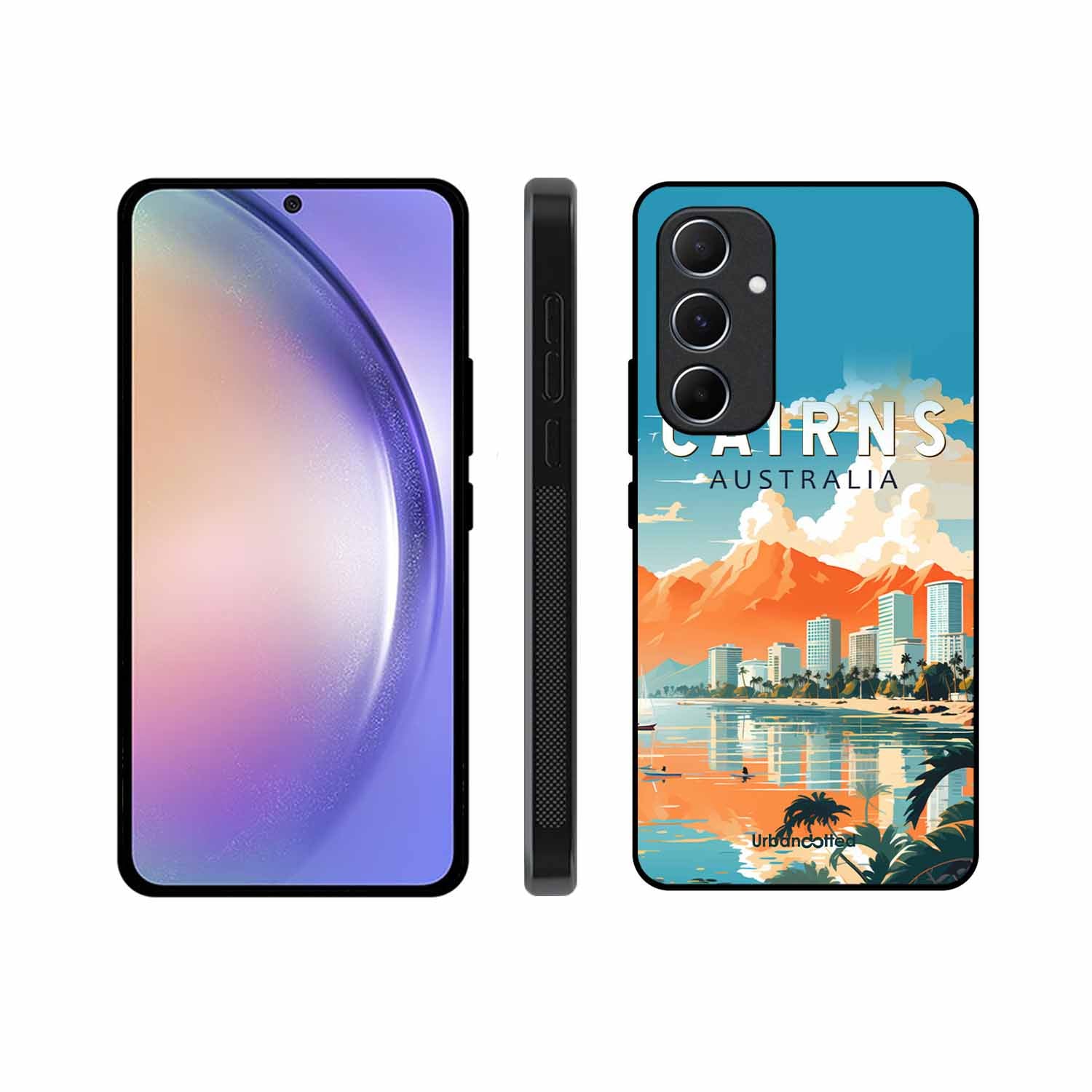 Cairns Australia Glass Case For Samsung A55