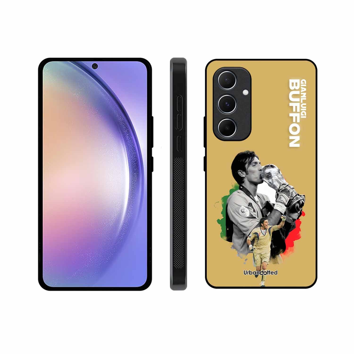 Gianluigi Buffon Legend Glass Case For Samsung A55