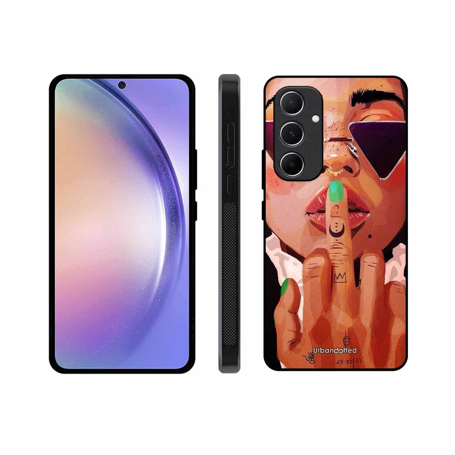 Unfiltered Attitude Glass Case For Samsung A55