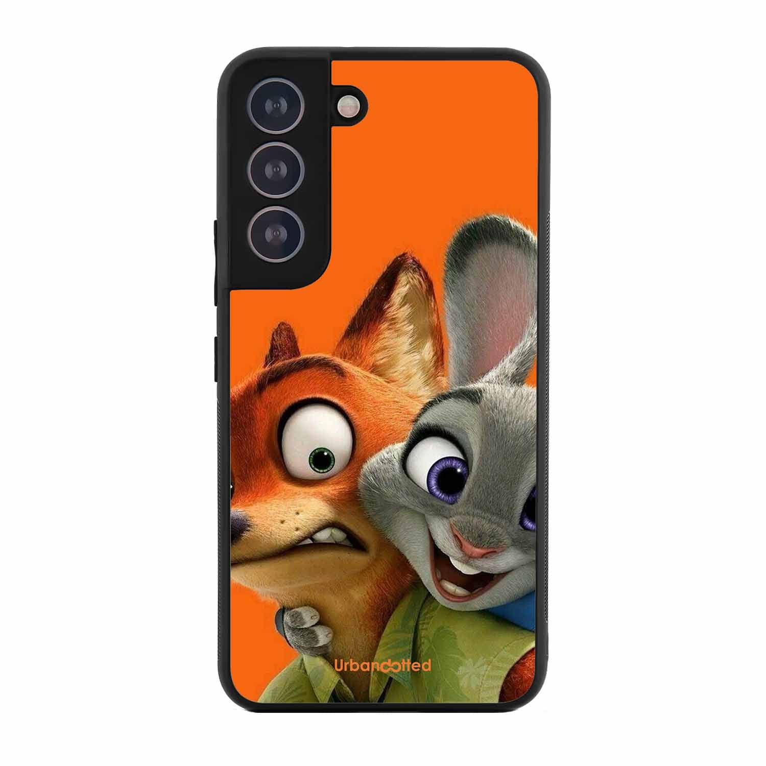 Zootopia Friends Glass Case For Samsung S21 Plus