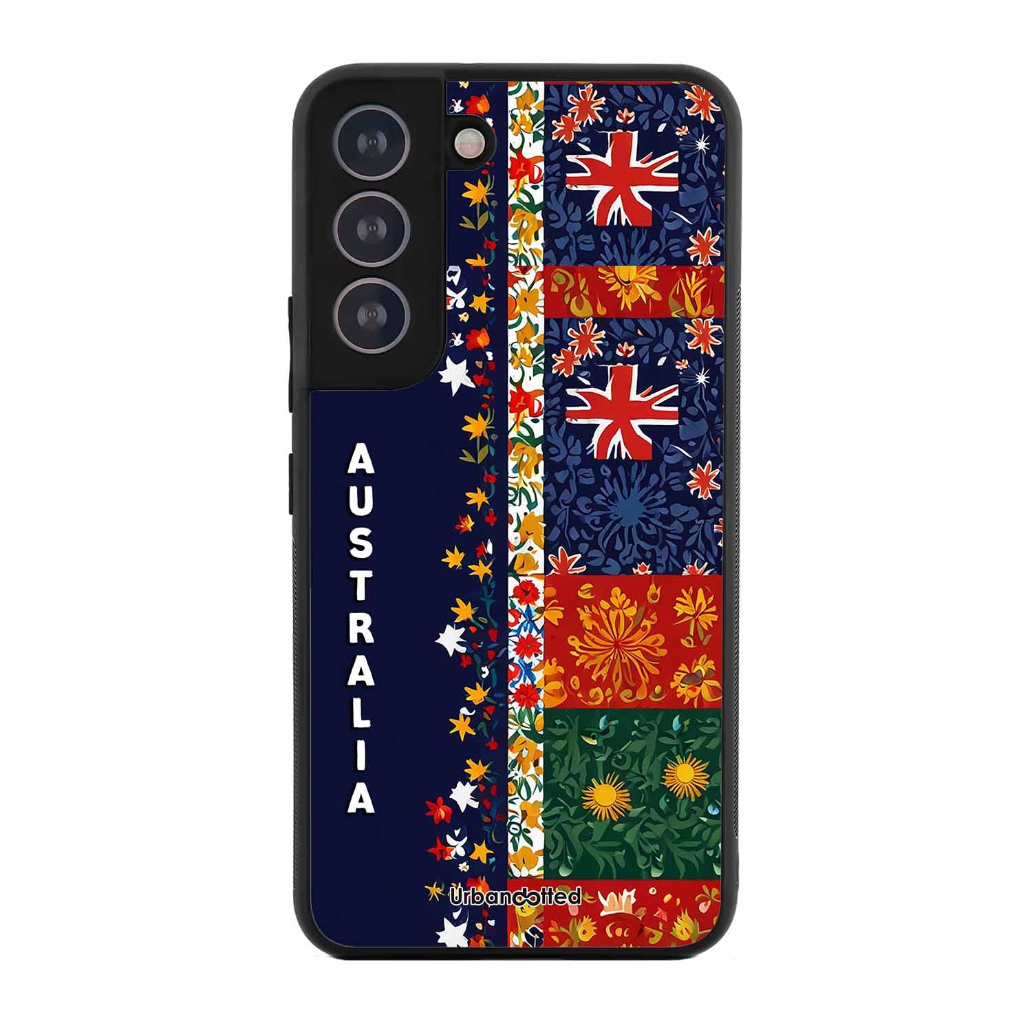 Australian National Pride Glass Case For Samsung S21 Plus