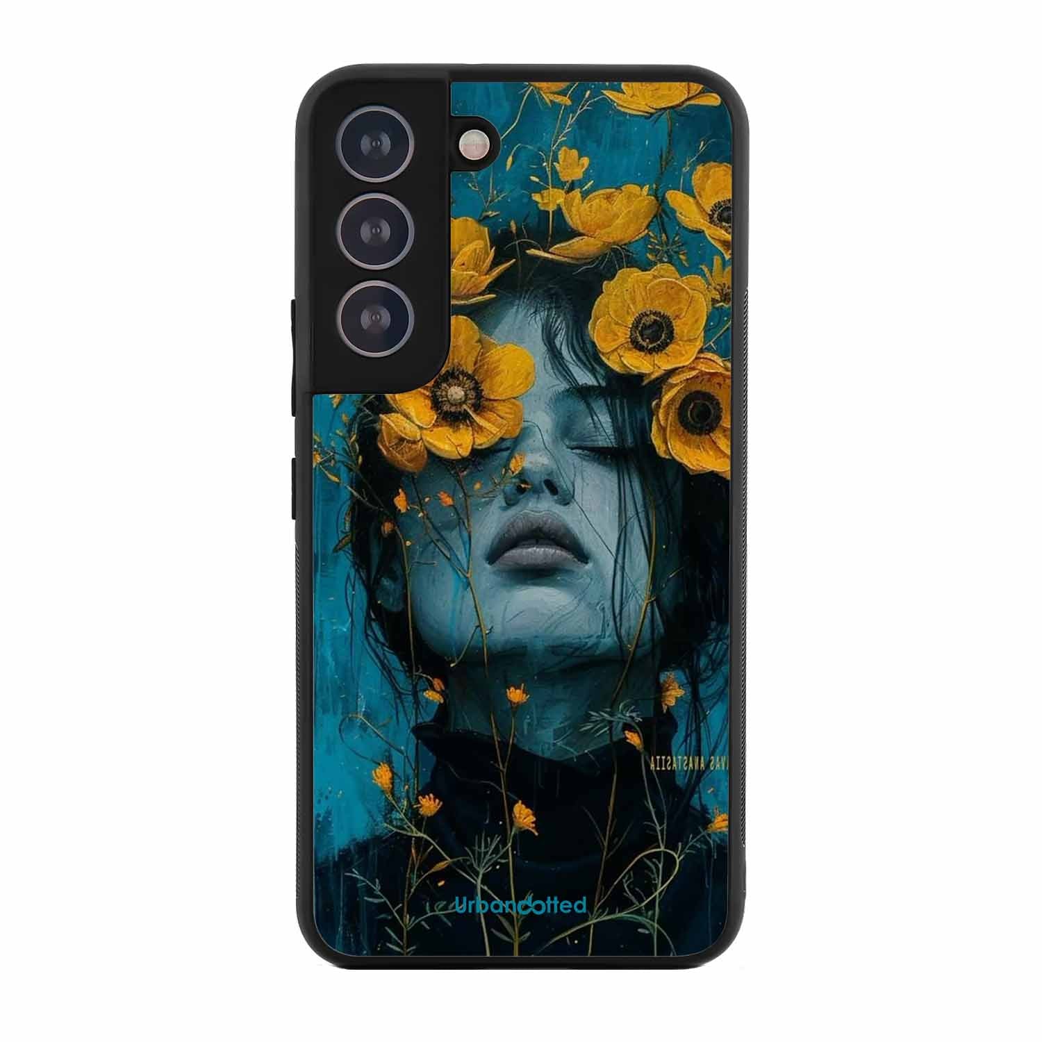 Wildflower Spirit Glass Case For Samsung S21 Plus
