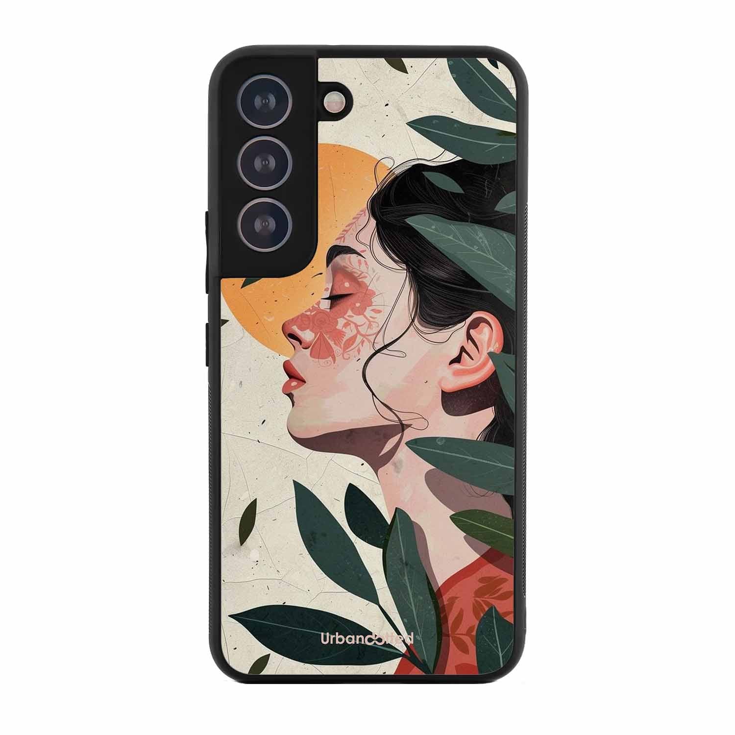 Nature's Embrace Glass Case For Samsung S21 Plus