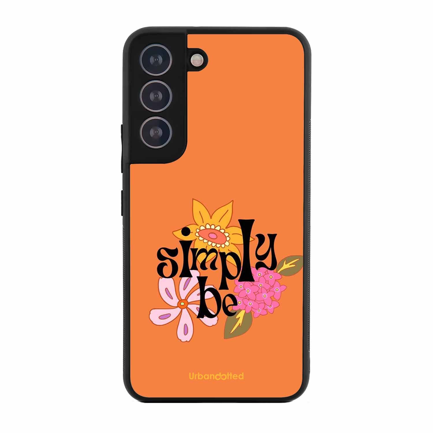 Simply Be Floral Glass Case For Samsung S21 Plus
