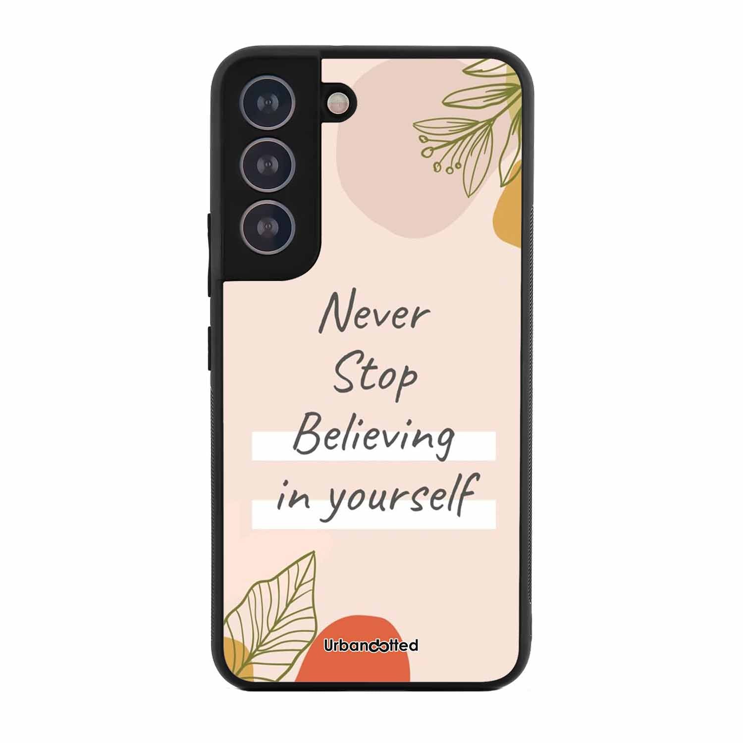Believe in Yourself Glass Case For Samsung S21