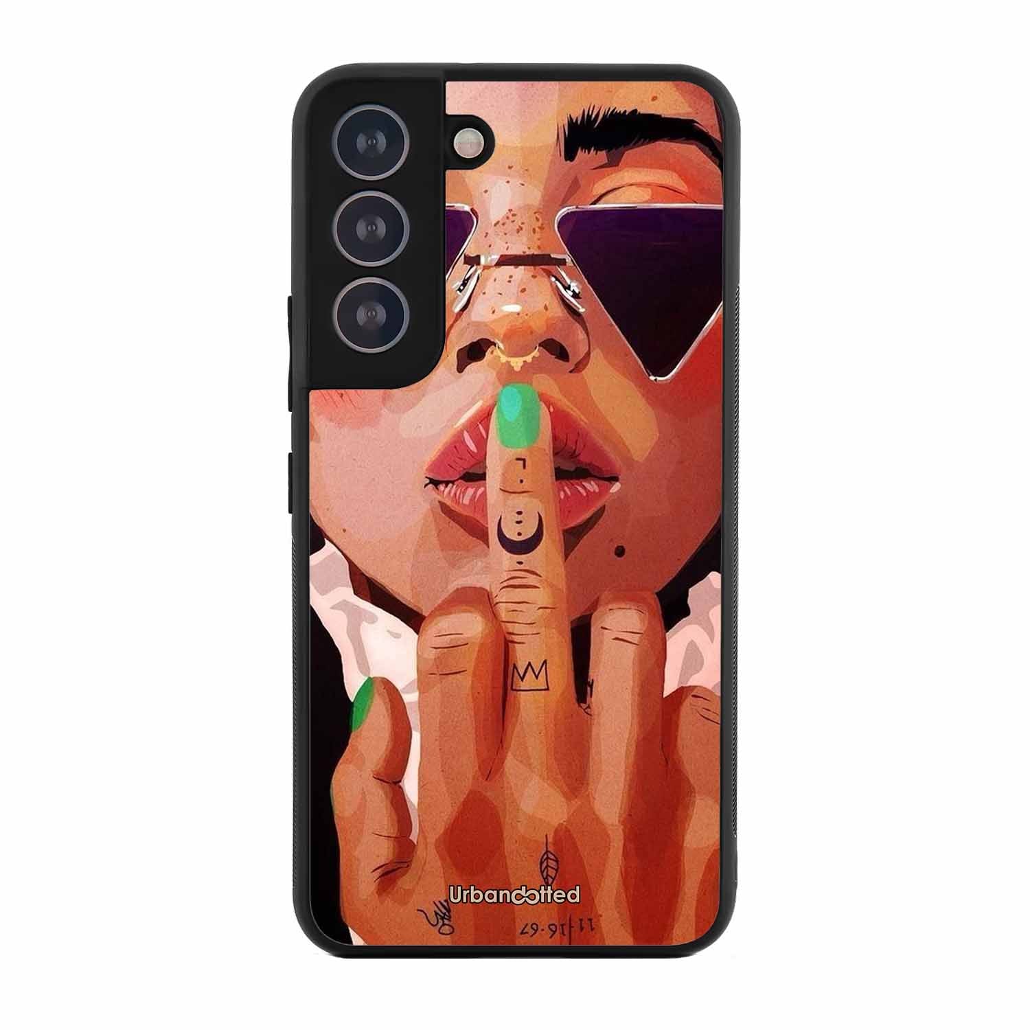 Unfiltered Attitude Glass Case For Samsung S21 Plus