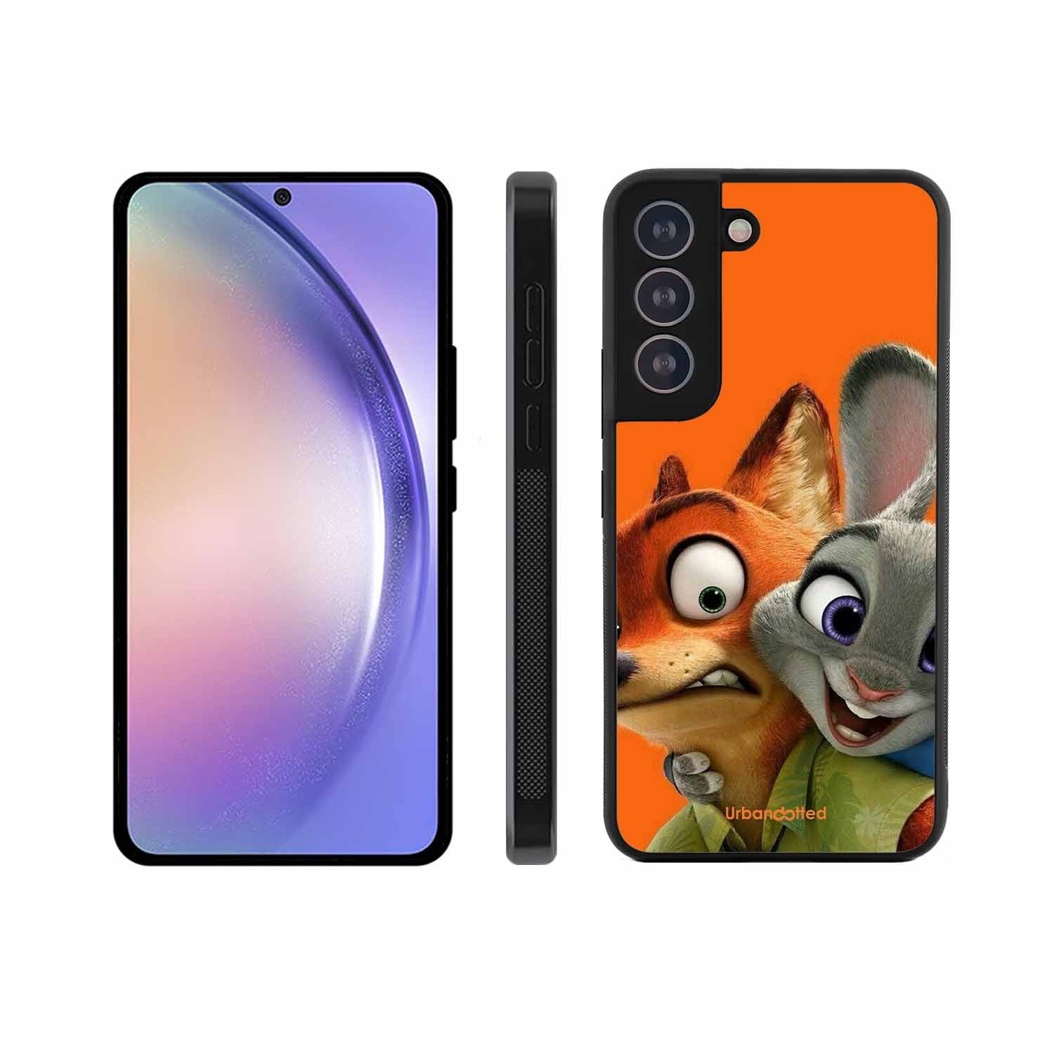 Zootopia Friends Glass Case For Samsung S21 Plus