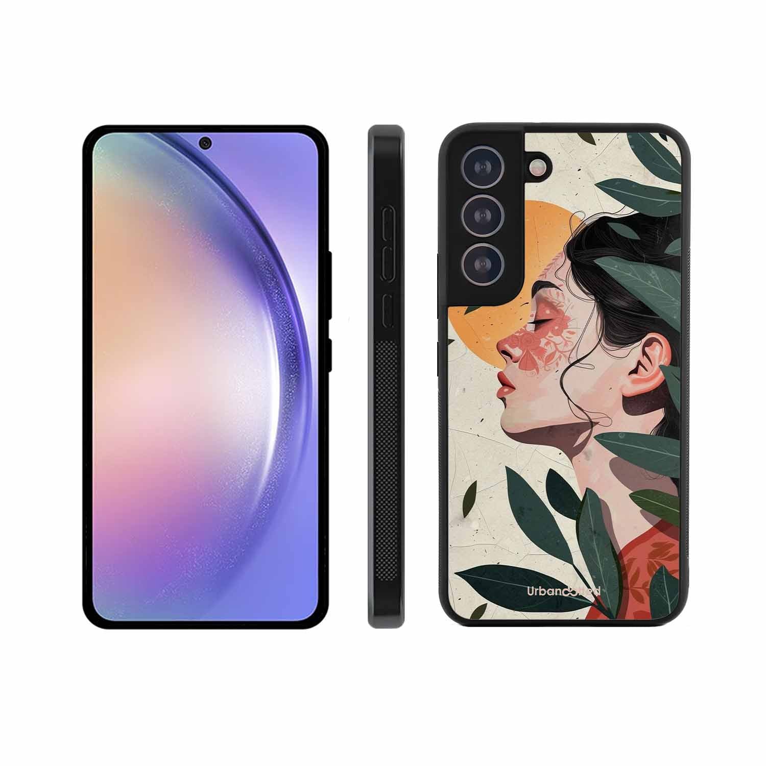 Nature's Embrace Glass Case For Samsung S21 Plus