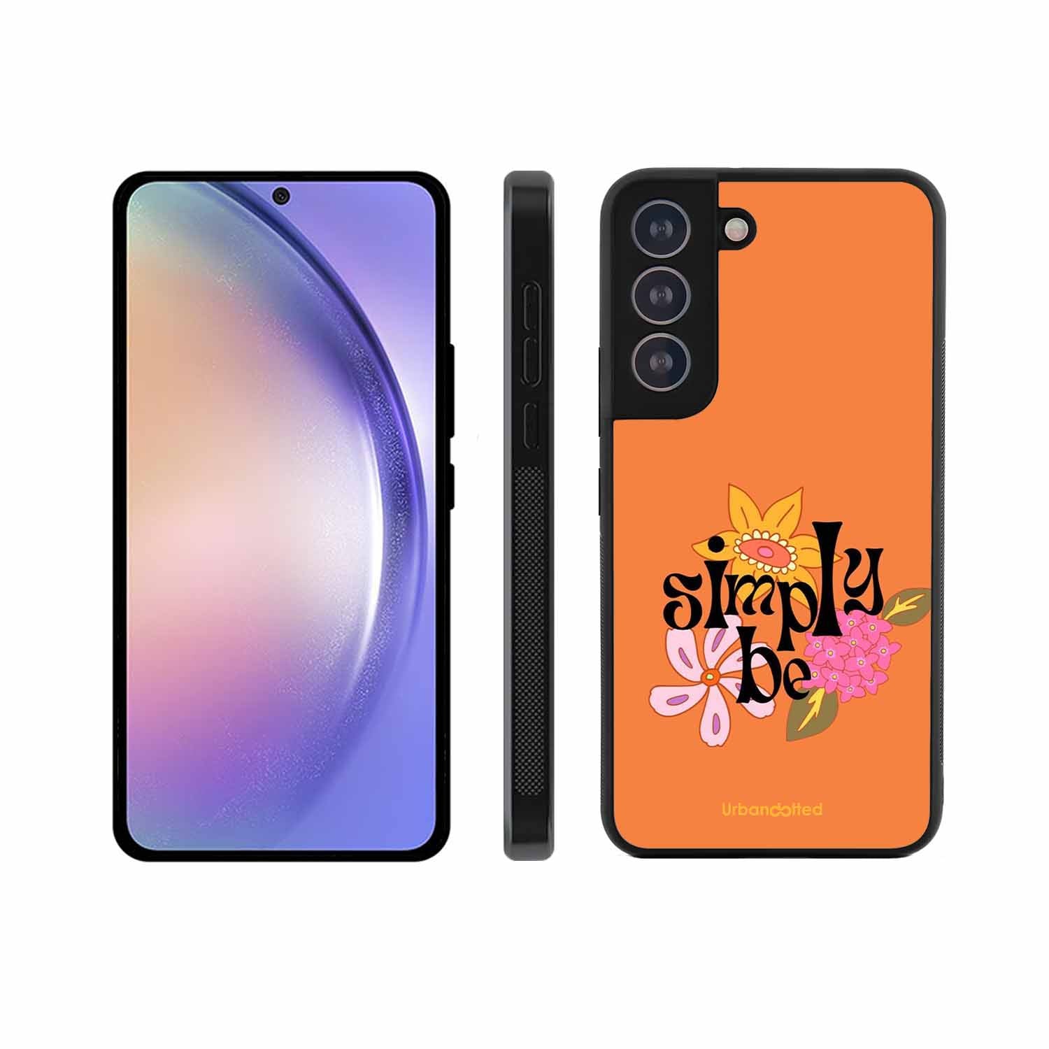 Simply Be Floral Glass Case For Samsung S21 Plus