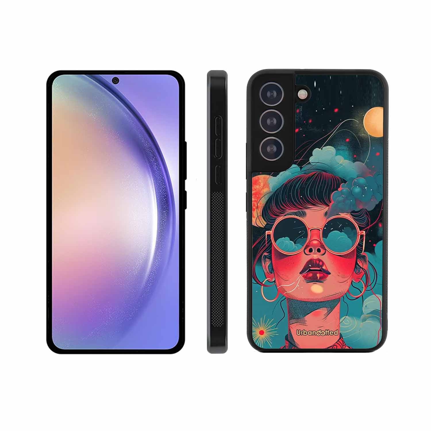 Starry Eyed Wonder Glass Case For Samsung S21 Plus