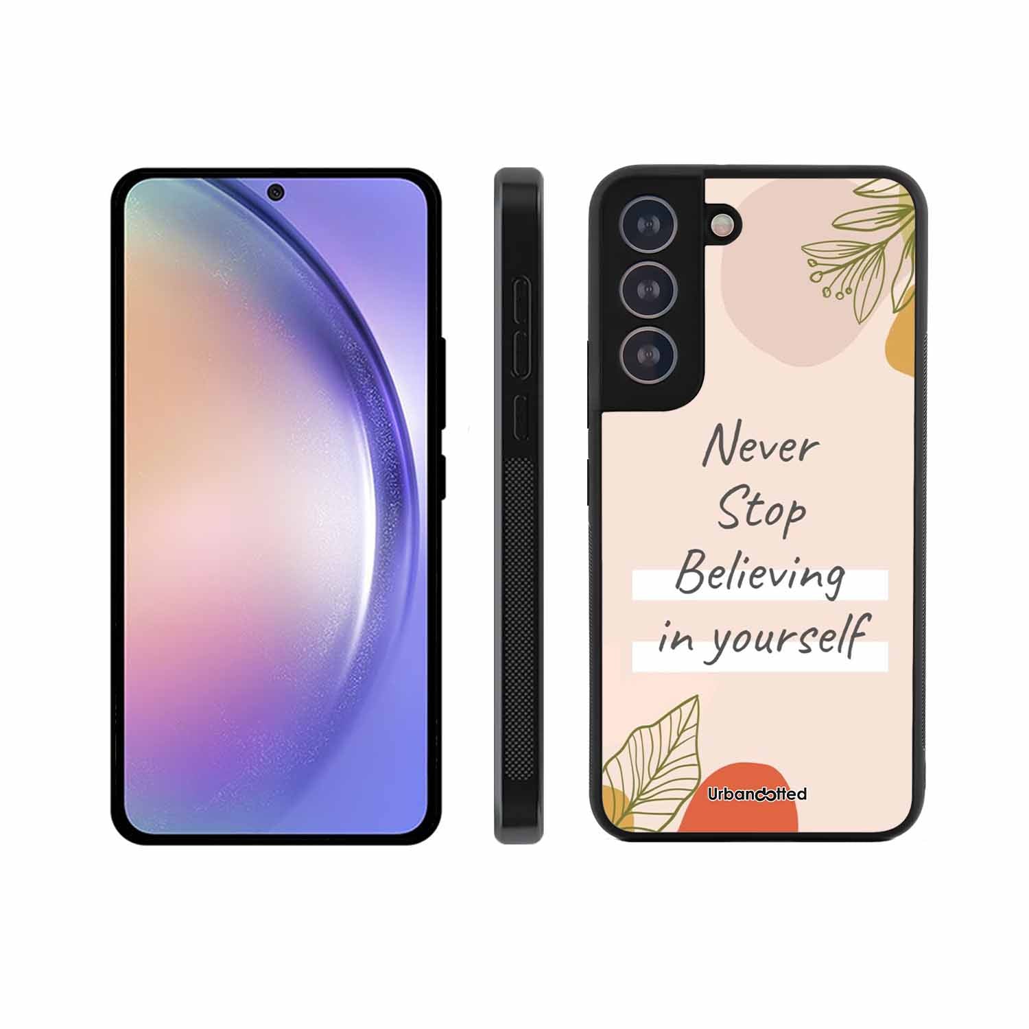 Believe in Yourself Glass Case For Samsung S21